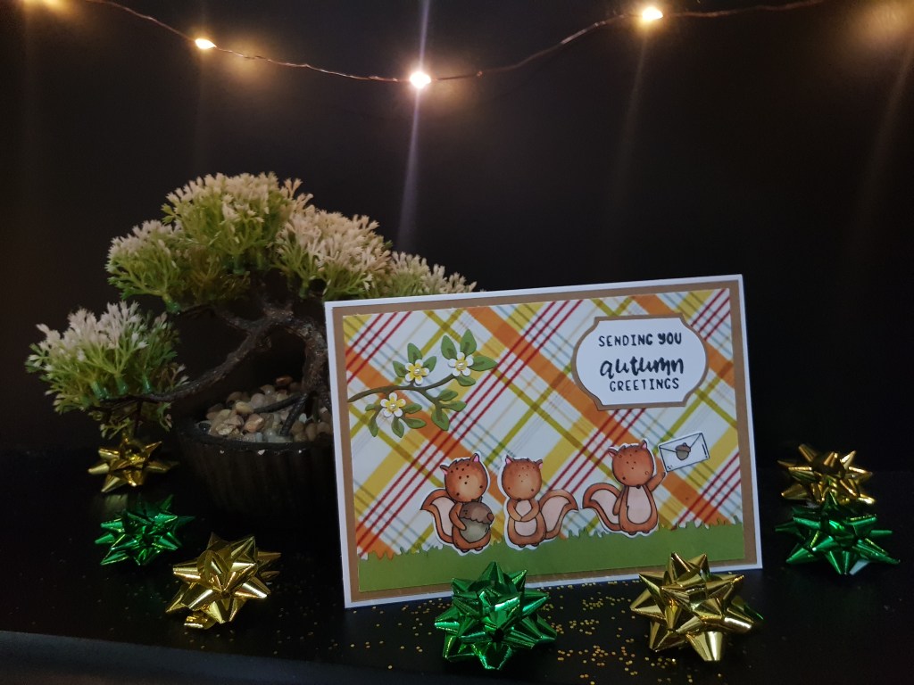 Neat and Tangled My Favorite Nut stamp set cardmaking ideas