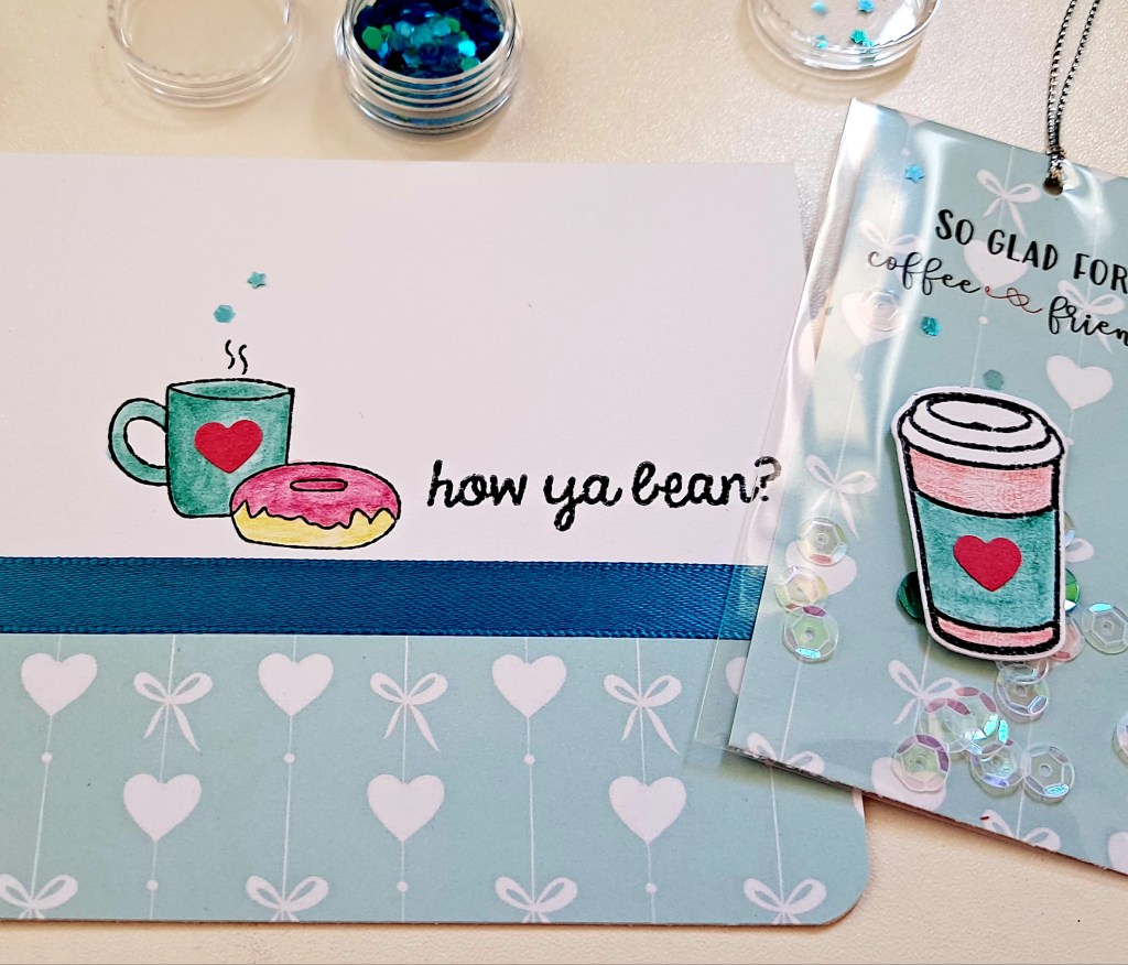 How to make shaker bookmarks without fuse tool. Easy and cheap papercrafting and stamps ideas. Plus ideas on using desginer papers.