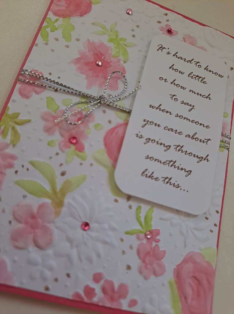 Country Floral embossing folder by Stampin' Up! cardmking ideas