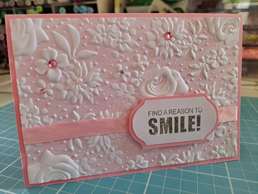 Country Floral embossing folder by Stampin' Up! cardmking ideas