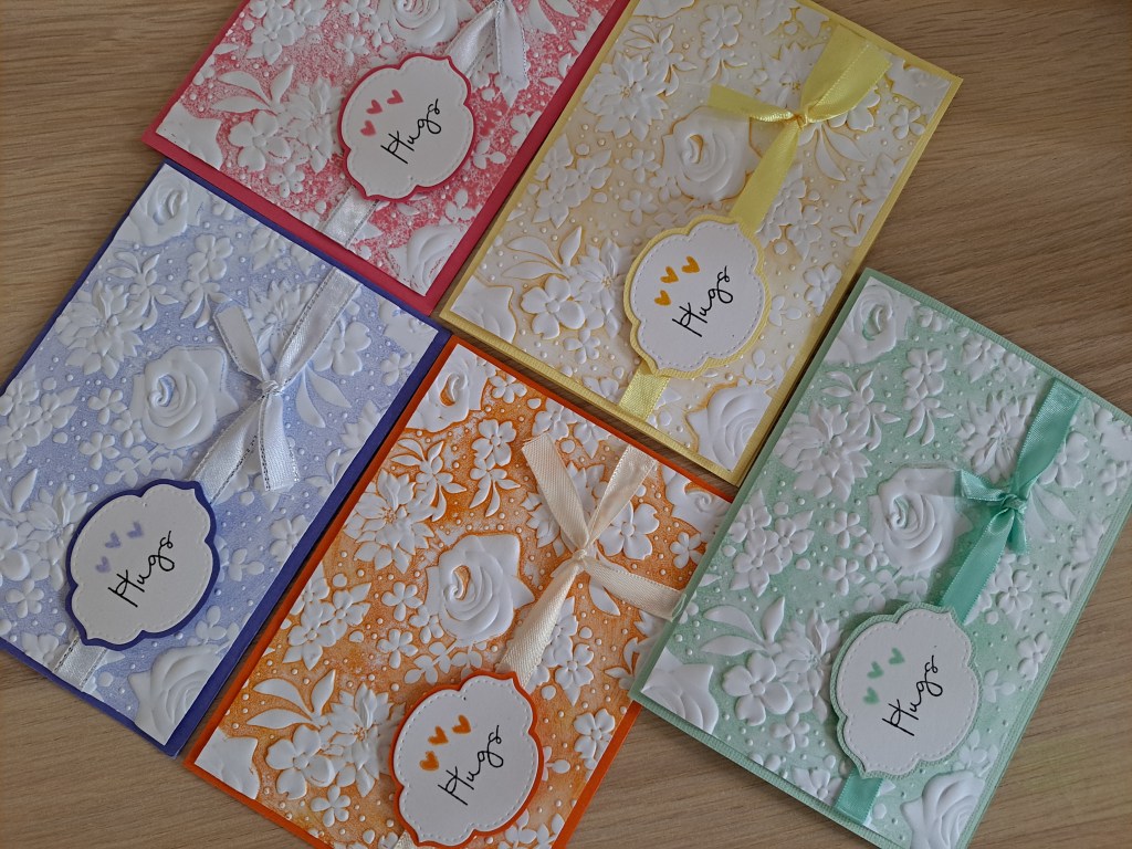 Country Floral Embossing Folder by Stampin' Up! is versatile and works in all colors