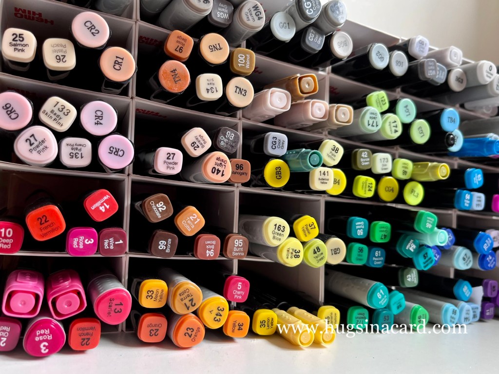 cardmaking supplies - alcohol ink markers