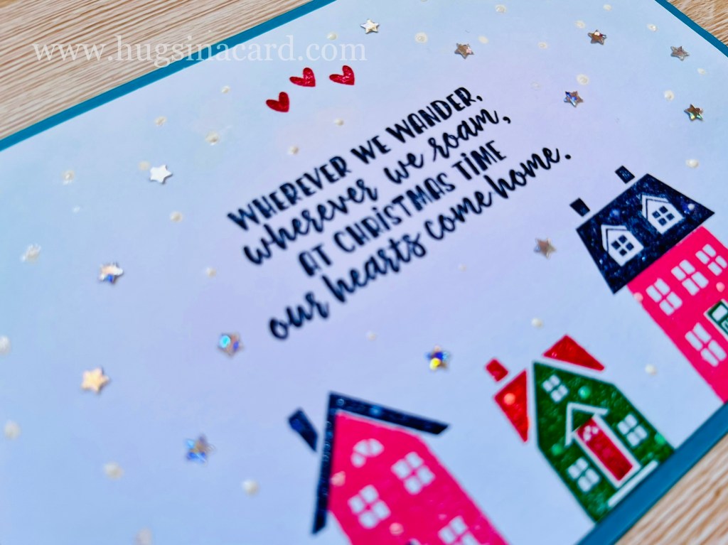 handmade christmas cards stampin up from our home to yours stamp set