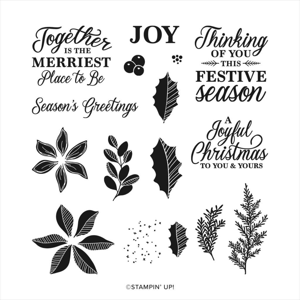 Stampin Up Merriest Moments stamp set
