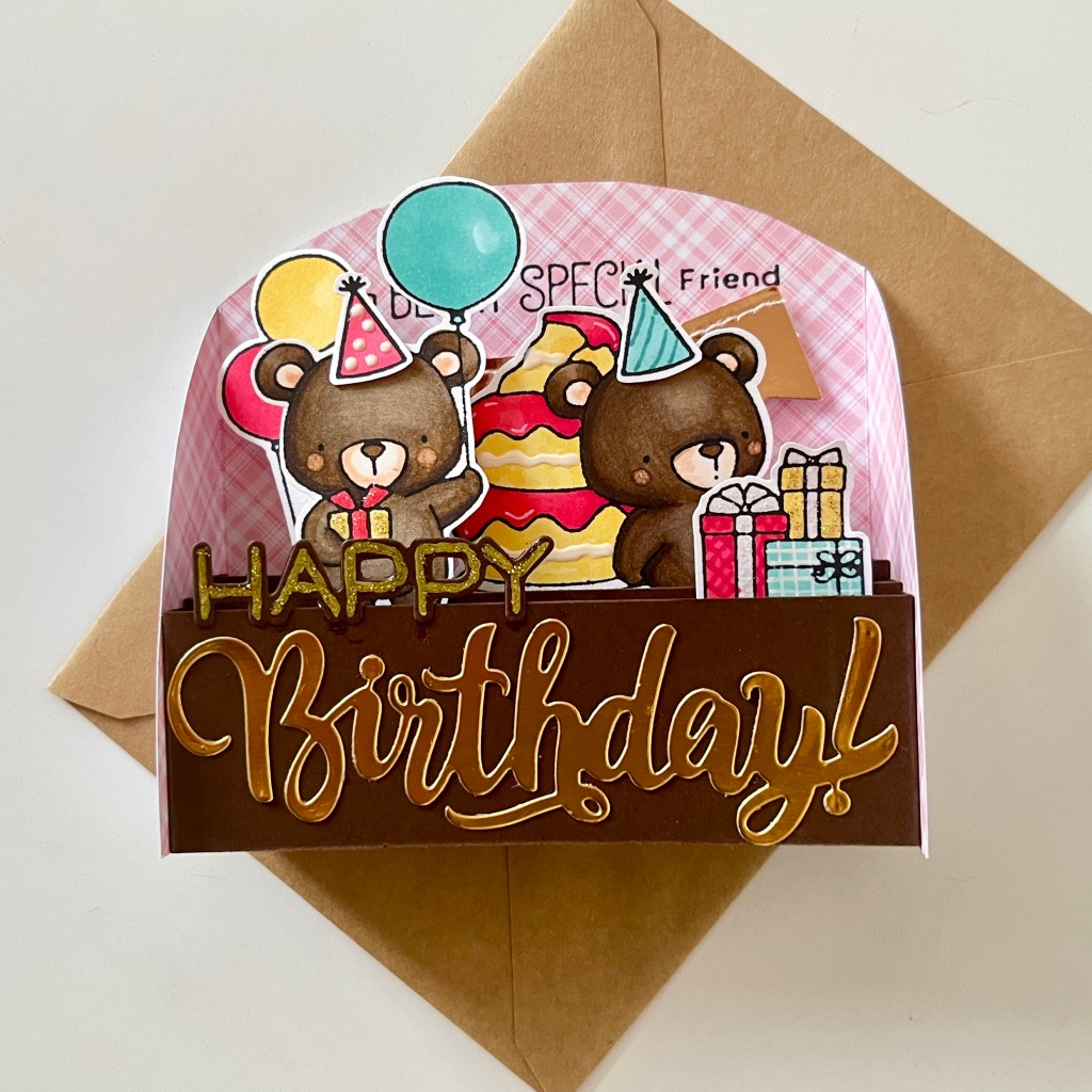 Pop up card birthday