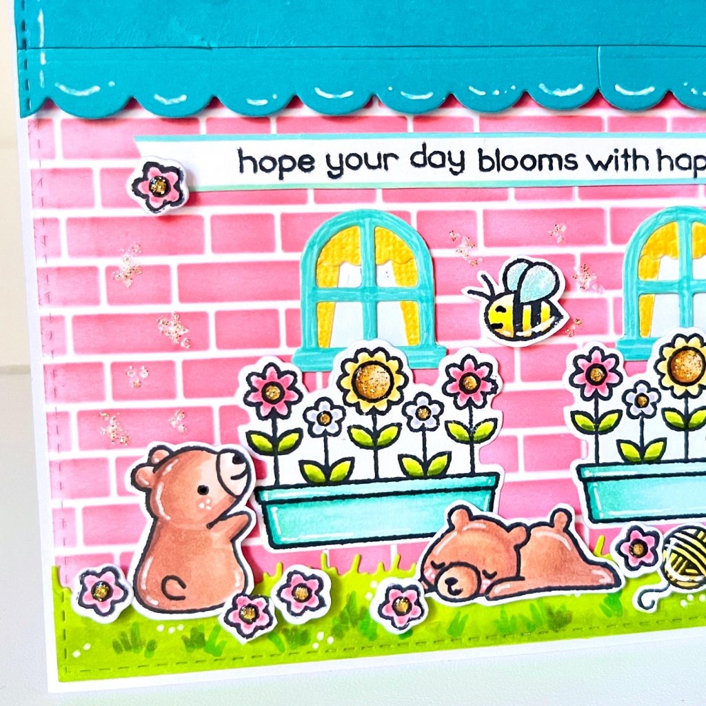Lawn Fawn Den sweet den card making ideas