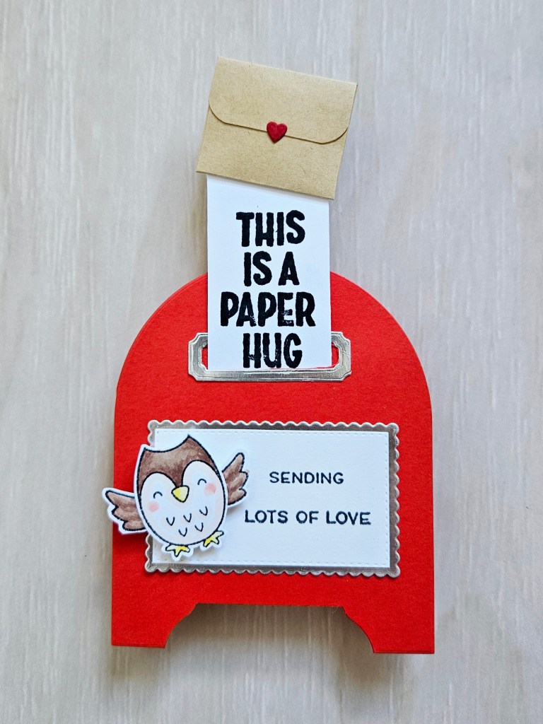 Interactive mailbox handmade card idea easy