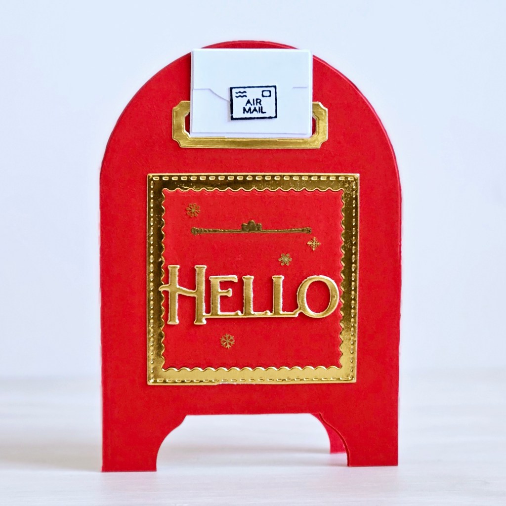 Hello poe script dies poppystamps interactive card idea
