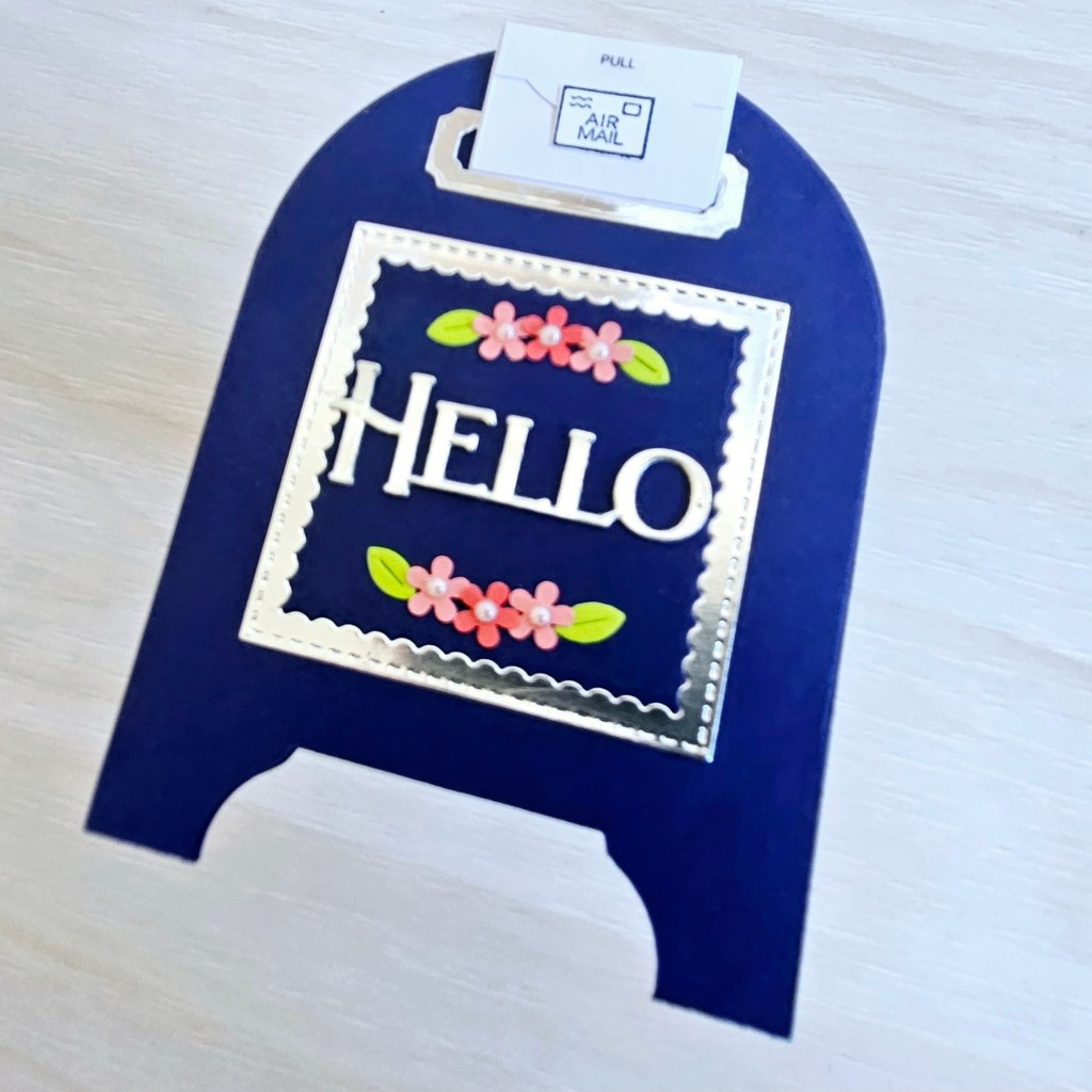 Interactive mailbox card making ideas using dies from mft
