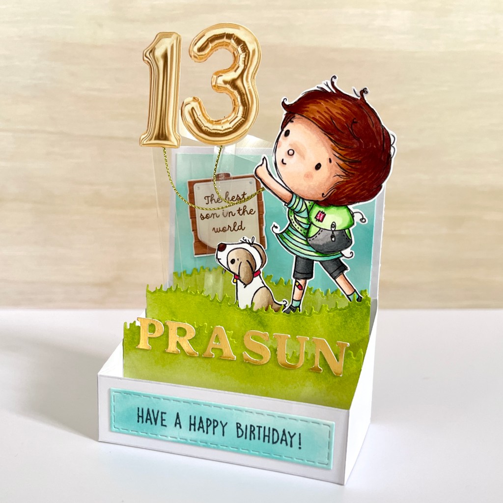 Birthday boy card ideas using digital stamps ram rachelle anne miller