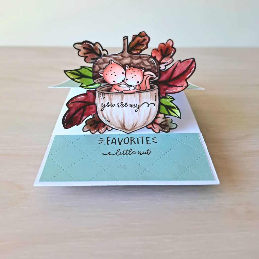 How to make easel cards no special dies 