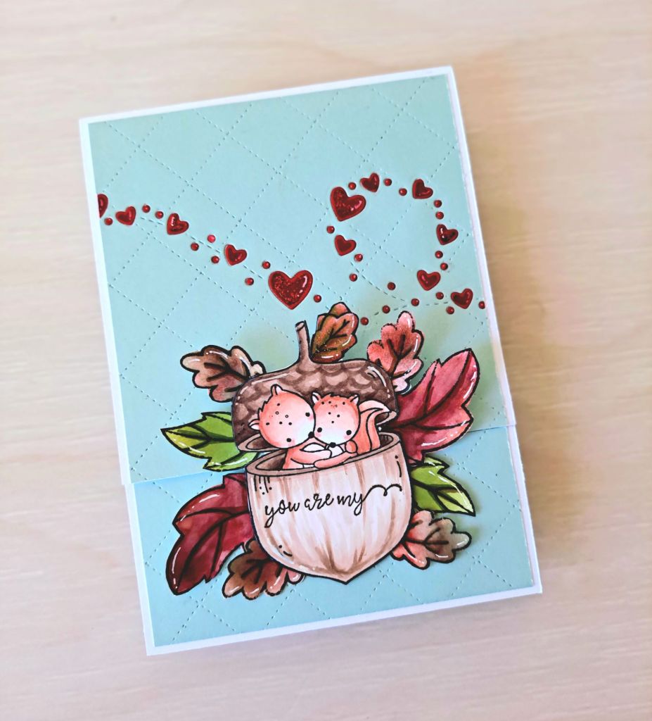 Heart breeze die set for easel cardmaking no special dies