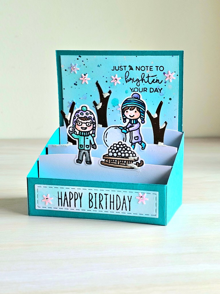 Mft outside the box pop up card stretching your supplies to create new cardmaking projects