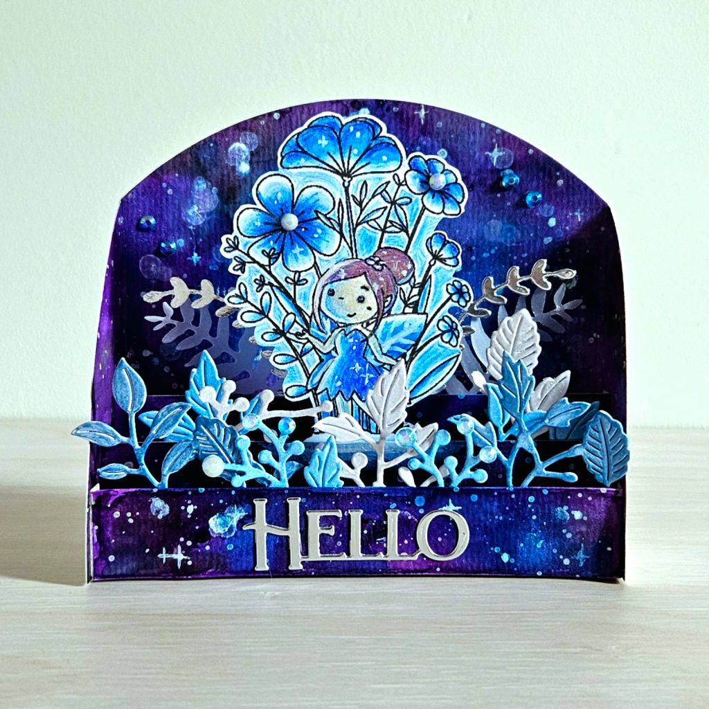 penguin palace challenge how to make ocean moodboard theme card