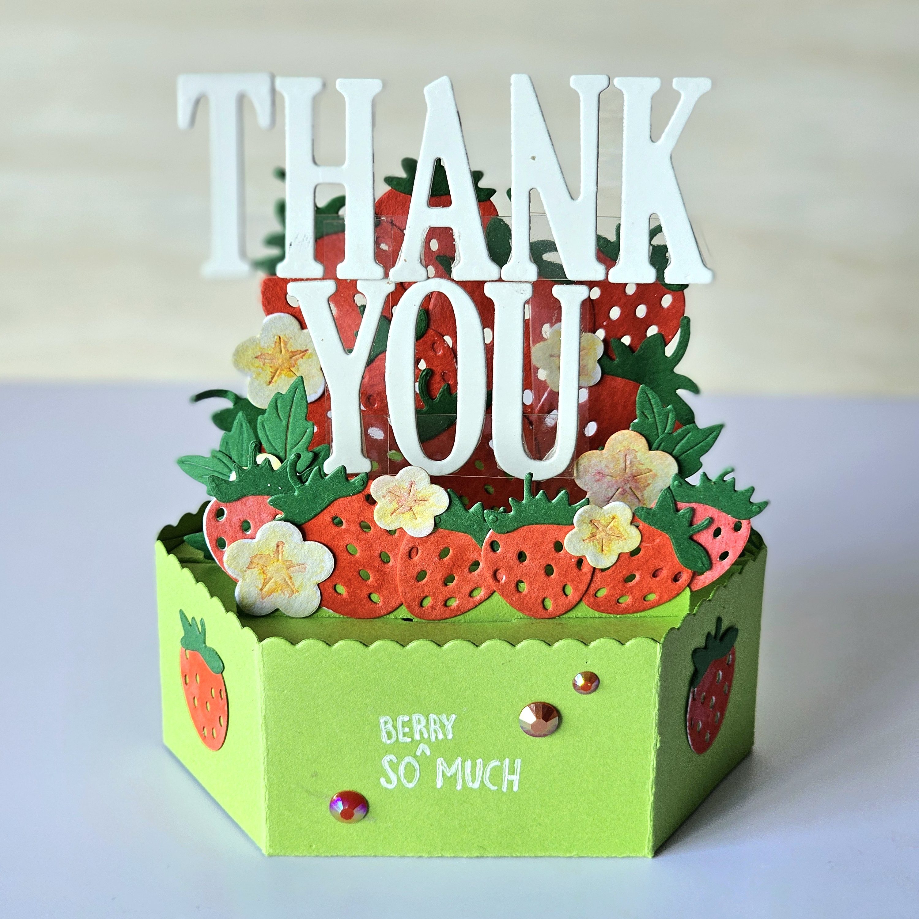 Pop up card thank you