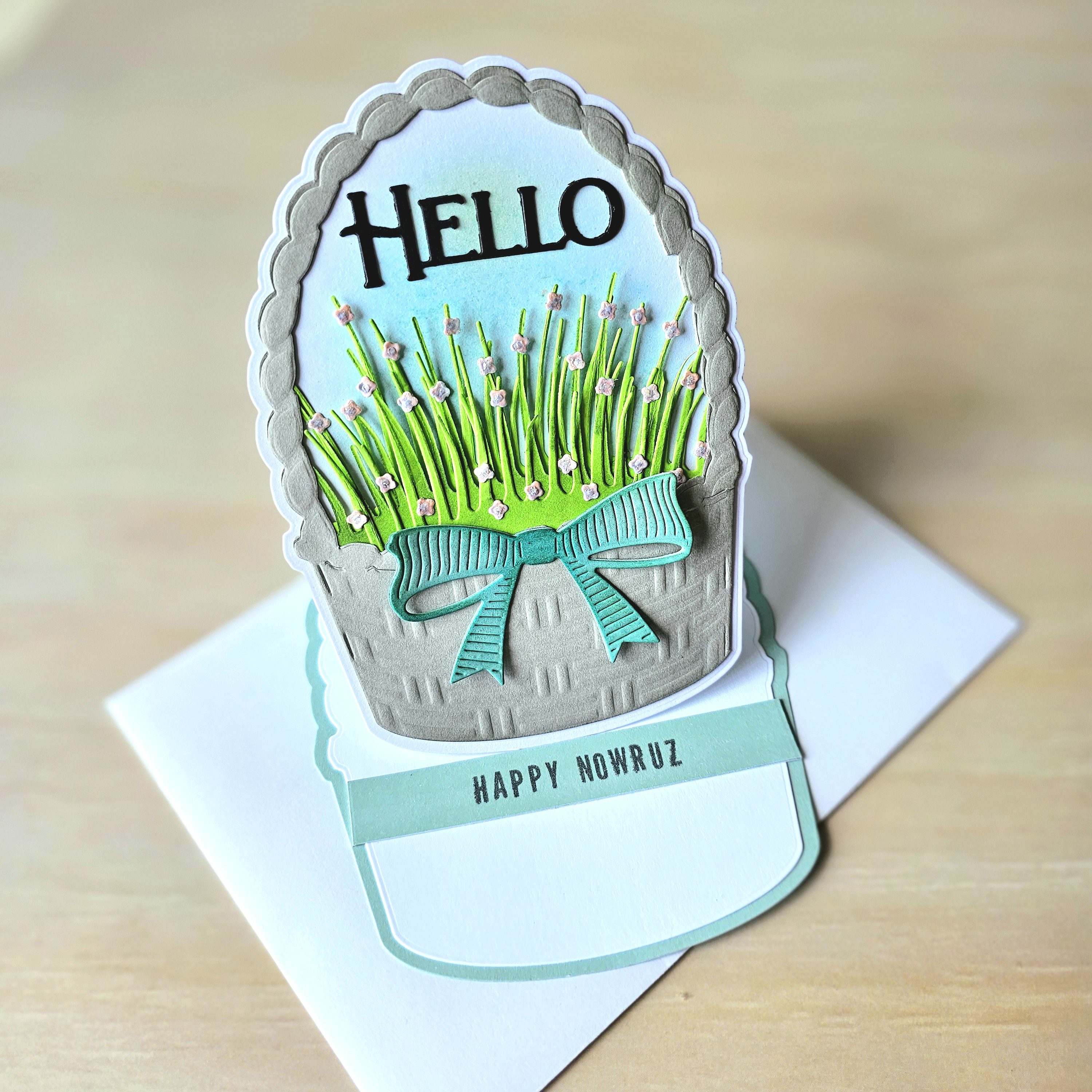 Pop up card new year