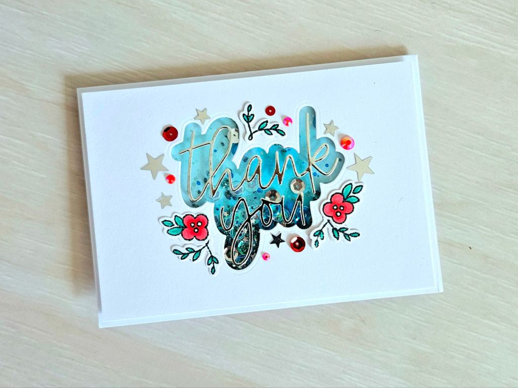 Concord and 9th say thanks dies cardmaking 