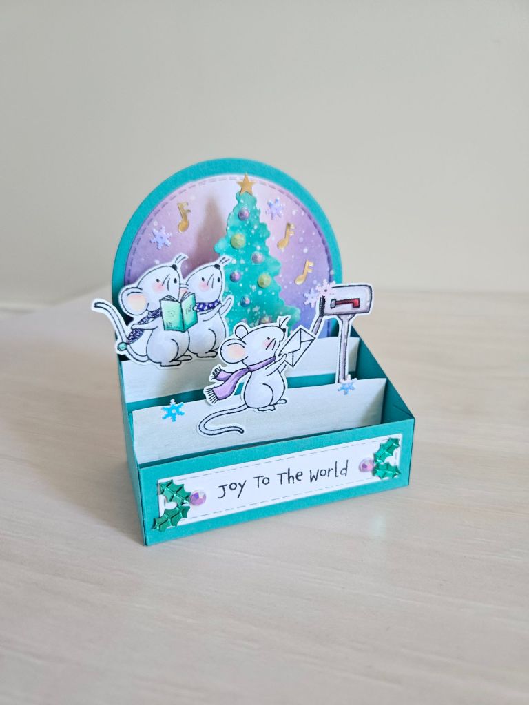 how to make simple christmas cards
