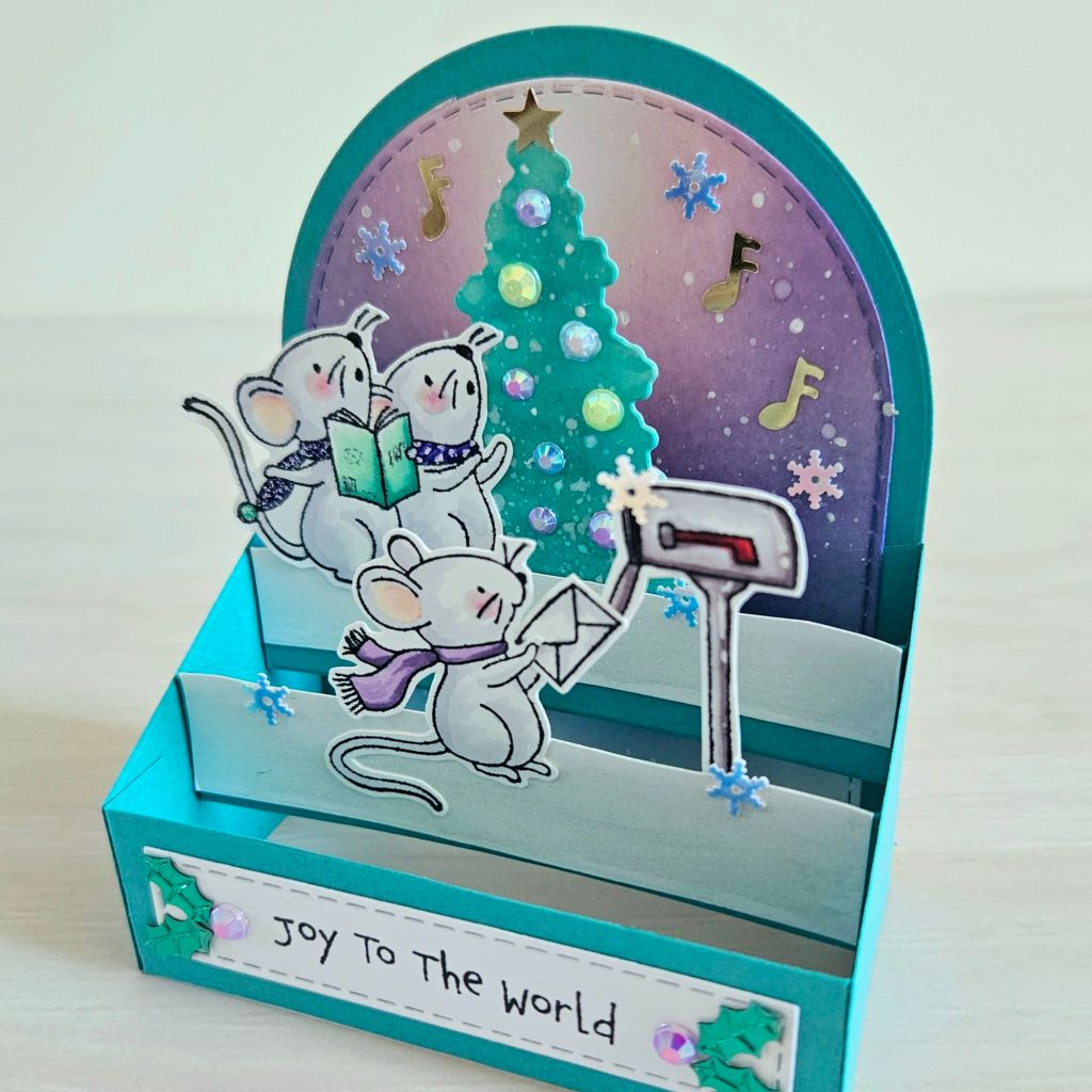 creative holiday cardmaking ideas pastel colours