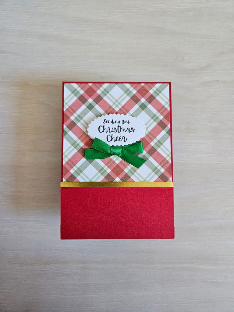 christmas card diy