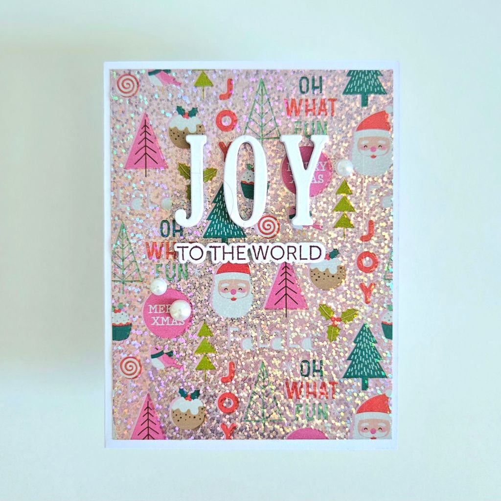 unique christmas card designs using gift wrappers