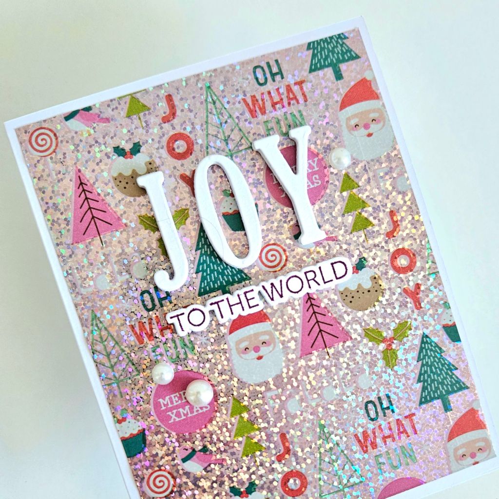 personalized christmas card ideas and cardmaking tips using gift wrappers