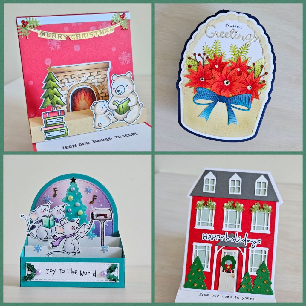 Easy card making for Christmas