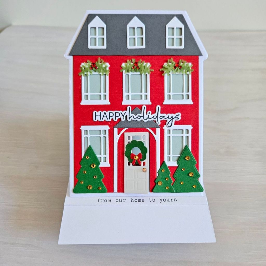 easel pop up card for christmas cardmaking supplies from stampin up